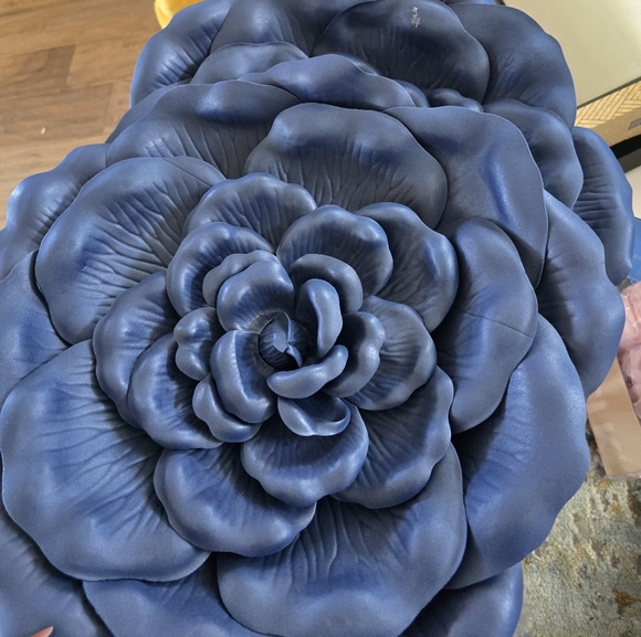 Blue Floral Wall Decor Set - Picture 2 of 9